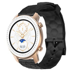 Cinturino per orologio in silicone tinta unita con motivo a calcio da 20 mm, For Amazfit GTR 42mm, For Amazfit Pop Pro