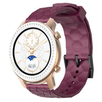 Cinturino per orologio in silicone tinta unita con motivo a calcio da 20 mm, For Amazfit GTR 42mm, For Amazfit Pop Pro