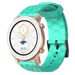 Cinturino per orologio in silicone tinta unita con motivo a calcio da 20 mm, For Amazfit GTR 42mm, For Amazfit Pop Pro