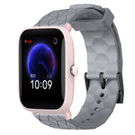 Cinturino per orologio in silicone tinta unita con motivo a calcio da 20 mm, For Amazfit GTR 42mm, For Amazfit Pop Pro