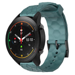 Cinturino per orologio in silicone tinta unita con motivo a calcio da 22 mm, For Xiaomi MI Watch S1, For Xiaomi MI Watch S1 Pro