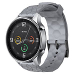 Cinturino per orologio in silicone tinta unita con motivo a calcio da 22 mm, For Xiaomi MI Watch Color