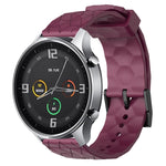 Cinturino per orologio in silicone tinta unita con motivo a calcio da 22 mm, For Xiaomi MI Watch Color