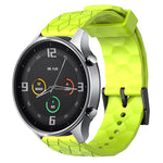Cinturino per orologio in silicone tinta unita con motivo a calcio da 22 mm, For Xiaomi MI Watch Color