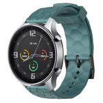 Cinturino per orologio in silicone tinta unita con motivo a calcio da 22 mm, For Xiaomi MI Watch Color