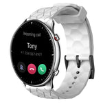 Cinturino per orologio in silicone tinta unita con motivo a calcio da 22 mm, For Amazfit GTR 2, For Amazfit 3