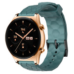 Cinturino per orologio in silicone tinta unita con motivo a calcio da 22 mm, For Honor Watch GS 3, For Honor Watch GS Pro