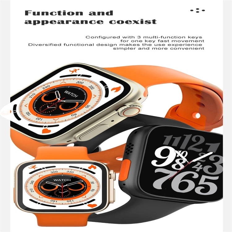 S8 Ultra Smart Watch con schermo a colori da 1,81 pollici, supporta il monitoraggio della frequenza cardiaca/monitoraggio della pressione sanguigna