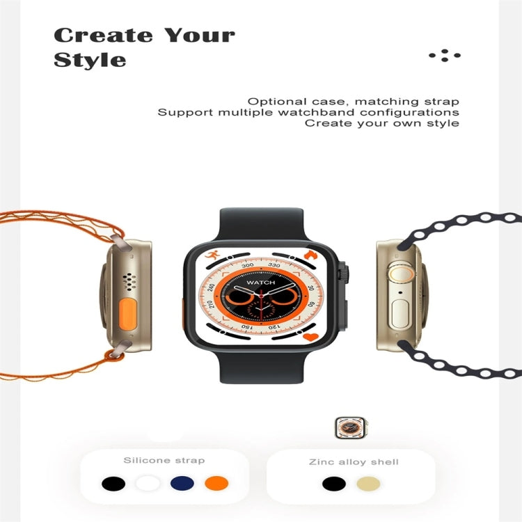 S8 Ultra Smart Watch con schermo a colori da 1,81 pollici, supporta il monitoraggio della frequenza cardiaca/monitoraggio della pressione sanguigna