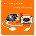 S8 Ultra Smart Watch con schermo a colori da 1,81 pollici, supporta il monitoraggio della frequenza cardiaca/monitoraggio della pressione sanguigna