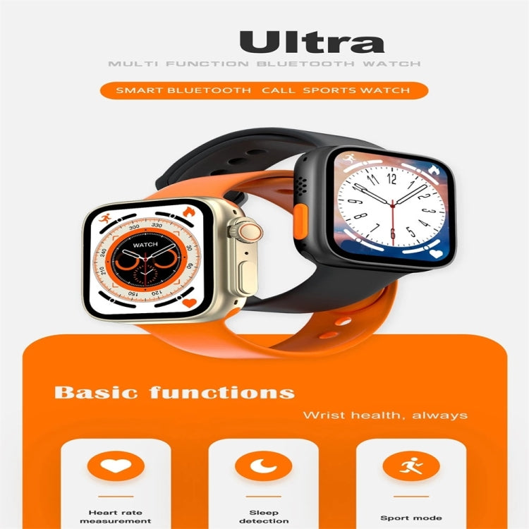 S8 Ultra Smart Watch con schermo a colori da 1,81 pollici, supporta il monitoraggio della frequenza cardiaca/monitoraggio della pressione sanguigna