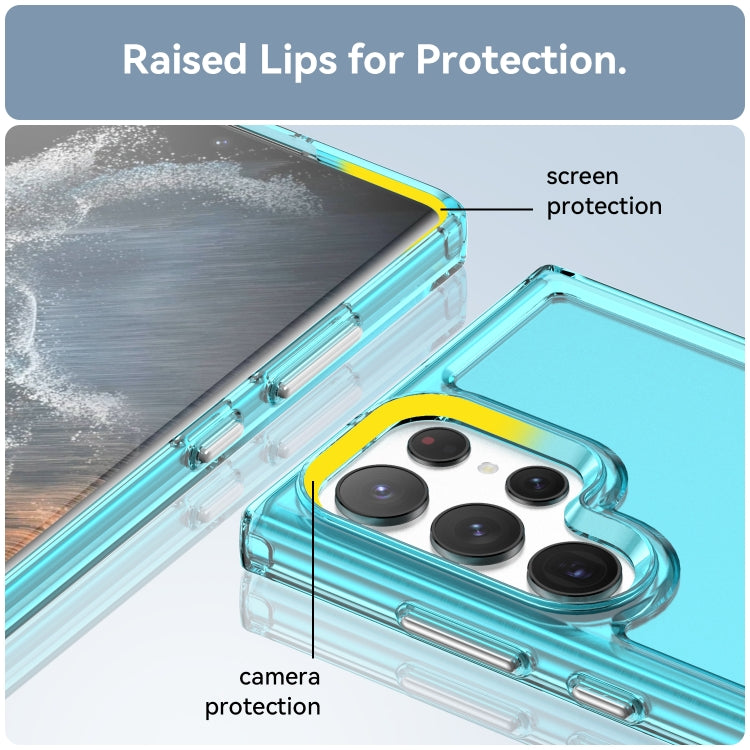 Custodia in TPU per Samsung Galaxy S23 Ultra 5G serie Candy, For Samsung Galaxy S23 Ultra 5