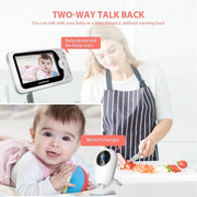 VB608 4,3 pollici Wireless Video Baby Monitor IR LED Night Vision Intercom Telecamera di sorveglianza, VB608