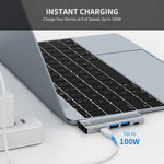 Adattatore docking station 5 in 2 USB-C HDMI 4K per MacBook