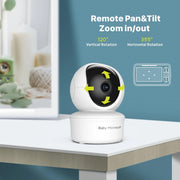 SM650 Wireless Video Baby Camera Intercom Night Vision Monitoraggio della temperatura Cam, SM650