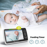 SM650 Wireless Video Baby Camera Intercom Night Vision Monitoraggio della temperatura Cam, SM650
