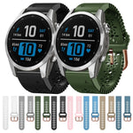 Cinturino in silicone da donna da 20 mm con punzone in pizzo, For Garmin Fenix 7S, For Garmin Fenix 7S Solar, For Garmin Fenix 7S Sapphire Solar