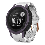 Cinturino in silicone da donna da 20 mm con punzone in pizzo, For Garmin Instinct 2S, For Garmin Fenix 6S, For Garmin Fenix 6S Pro