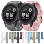 Cinturino in silicone da donna da 20 mm con punzone in pizzo, For Garmin Instinct 2S, For Garmin Fenix 6S, For Garmin Fenix 6S Pro
