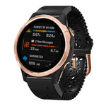 Cinturino in silicone da donna da 20 mm con punzone in pizzo, For Garmin Instinct 2S, For Garmin Fenix 6S, For Garmin Fenix 6S Pro