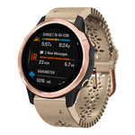 Cinturino in silicone da donna da 20 mm con punzone in pizzo, For Garmin Instinct 2S, For Garmin Fenix 6S, For Garmin Fenix 6S Pro