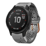 Cinturino in silicone da donna da 20 mm con punzone in pizzo, For Garmin Instinct 2S, For Garmin Fenix 6S, For Garmin Fenix 6S Pro
