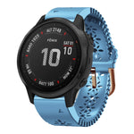 Cinturino in silicone da donna da 20 mm con punzone in pizzo, For Garmin Instinct 2S, For Garmin Fenix 6S, For Garmin Fenix 6S Pro