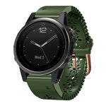 Cinturino in silicone da donna da 20 mm con punzone in pizzo, For Garmin Fenix 5S, For Garmin Fenix 5S Plus