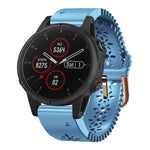 Cinturino in silicone da donna da 20 mm con punzone in pizzo, For Garmin Fenix 5S, For Garmin Fenix 5S Plus