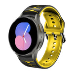 Cinturino in silicone con trama curva, For Samsung Galaxy Watch 5 44mm