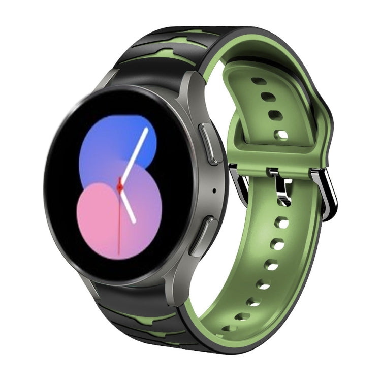 Cinturino in silicone con trama curva, For Samsung Galaxy Watch 5 44mm