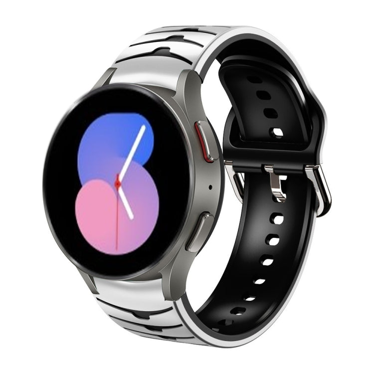 Cinturino in silicone con trama curva, For Samsung Galaxy Watch 5 40mm