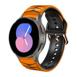 Cinturino in silicone con trama curva, For Samsung Galaxy Watch 5 40mm