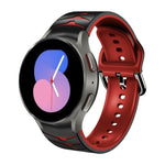 Cinturino in silicone con trama curva, For Samsung Galaxy Watch 5 40mm