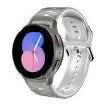 Cinturino in silicone con trama curva, For Samsung Galaxy Watch 5 40mm