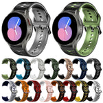 Cinturino in silicone con trama curva, For Samsung Galaxy Watch 5 40mm