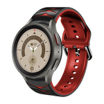 Cinturino in silicone con trama curva, For Samsung Galaxy Watch 5 Pro 45mm