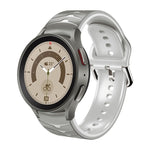 Cinturino in silicone con trama curva, For Samsung Galaxy Watch 5 Pro 45mm