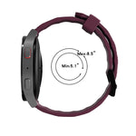 Cinturino in silicone con trama curva, For Samsung Galaxy Watch 5 Pro 45mm
