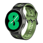 Cinturino in silicone con trama curva, For Samsung Galaxy Watch 4 44mm