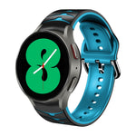 Cinturino in silicone con trama curva, For Samsung Galaxy Watch 4 44mm