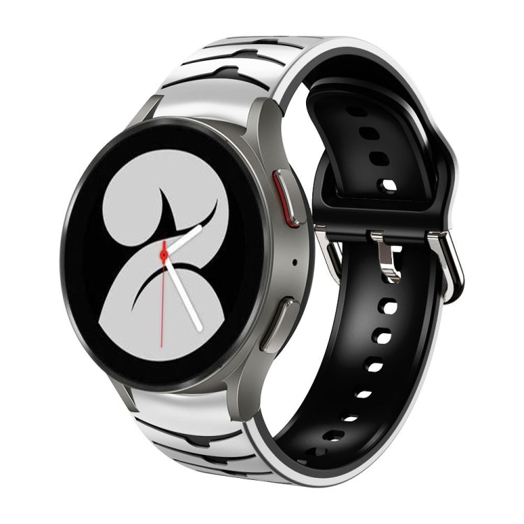 Cinturino in silicone con trama curva, For Samsung Galaxy Watch 4 40mm