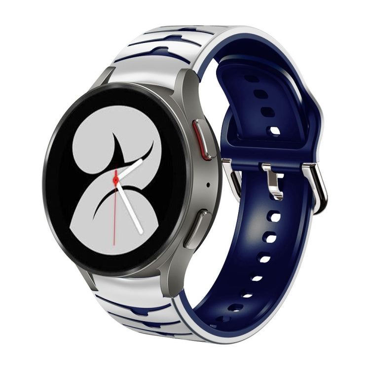 Cinturino in silicone con trama curva, For Samsung Galaxy Watch 4 40mm