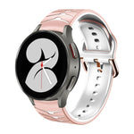 Cinturino in silicone con trama curva, For Samsung Galaxy Watch 4 40mm
