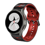 Cinturino in silicone con trama curva, For Samsung Galaxy Watch 4 40mm