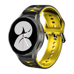 Cinturino in silicone con trama curva, For Samsung Galaxy Watch 4 40mm