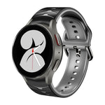 Cinturino in silicone con trama curva, For Samsung Galaxy Watch 4 40mm