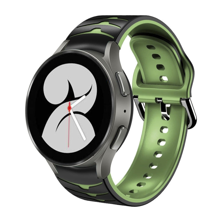 Cinturino in silicone con trama curva, For Samsung Galaxy Watch 4 40mm