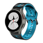 Cinturino in silicone con trama curva, For Samsung Galaxy Watch 4 40mm