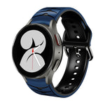 Cinturino in silicone con trama curva, For Samsung Galaxy Watch 4 40mm
